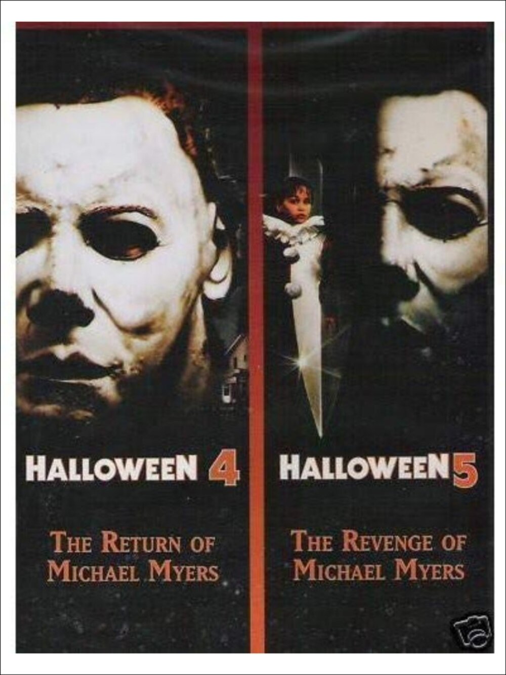 Halloween 4 & 5 Michael Myers Double Feature DVD Horror
